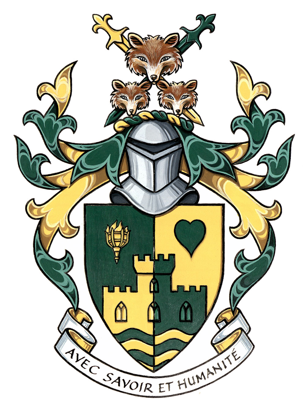 Armoiries personnelles de Sylvain Fortin